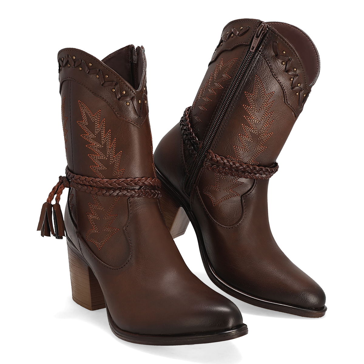 BOTA VAQUERA MUJER MAQUECH 3015 MOKA