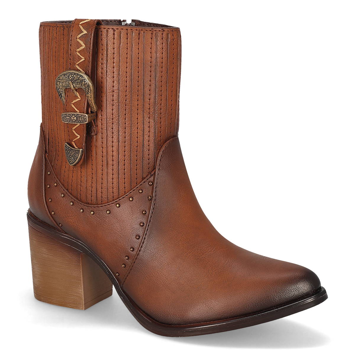 BOTA VAQUERA MUJER MAQUECH 3017 CAMEL