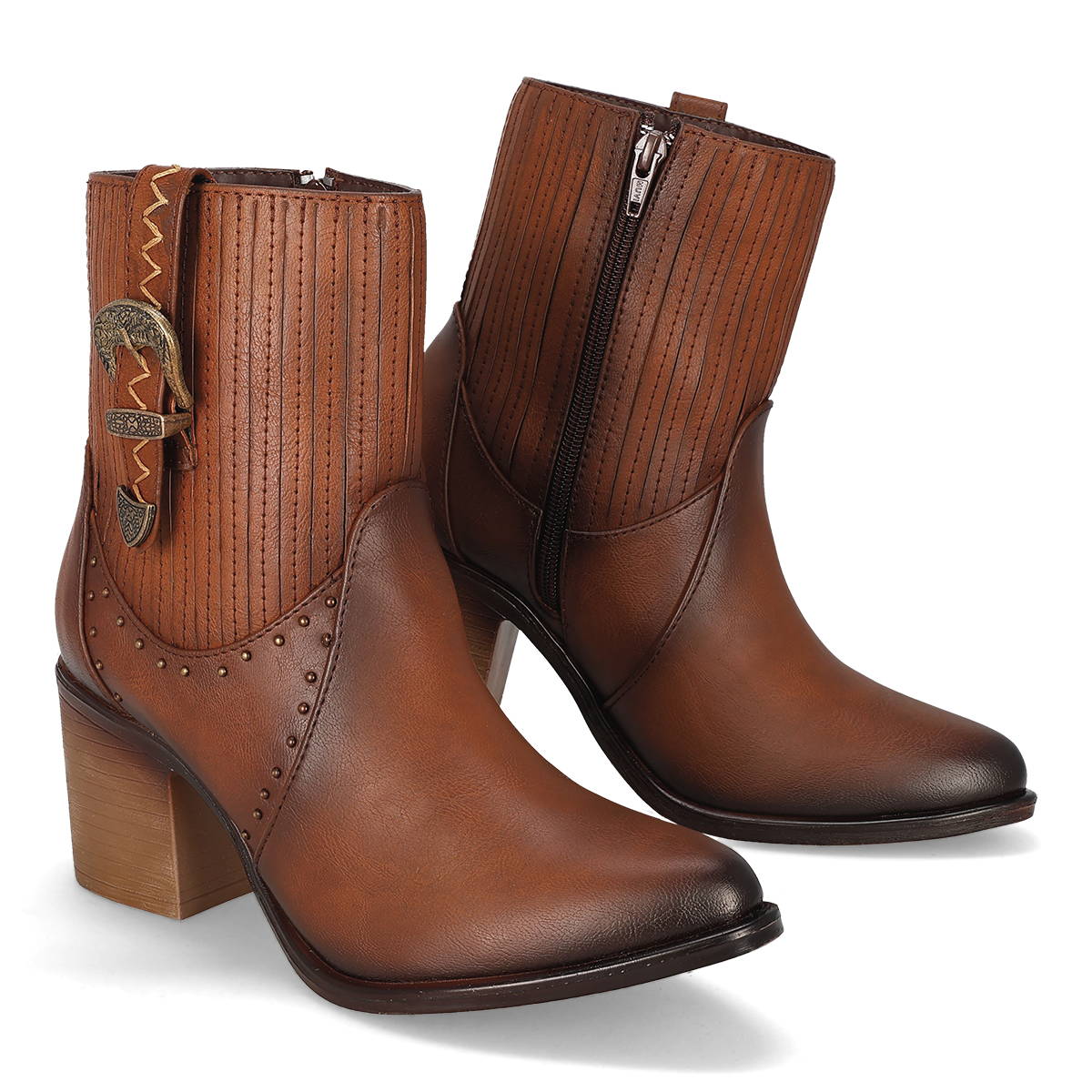 BOTA VAQUERA MUJER MAQUECH 3017 CAMEL