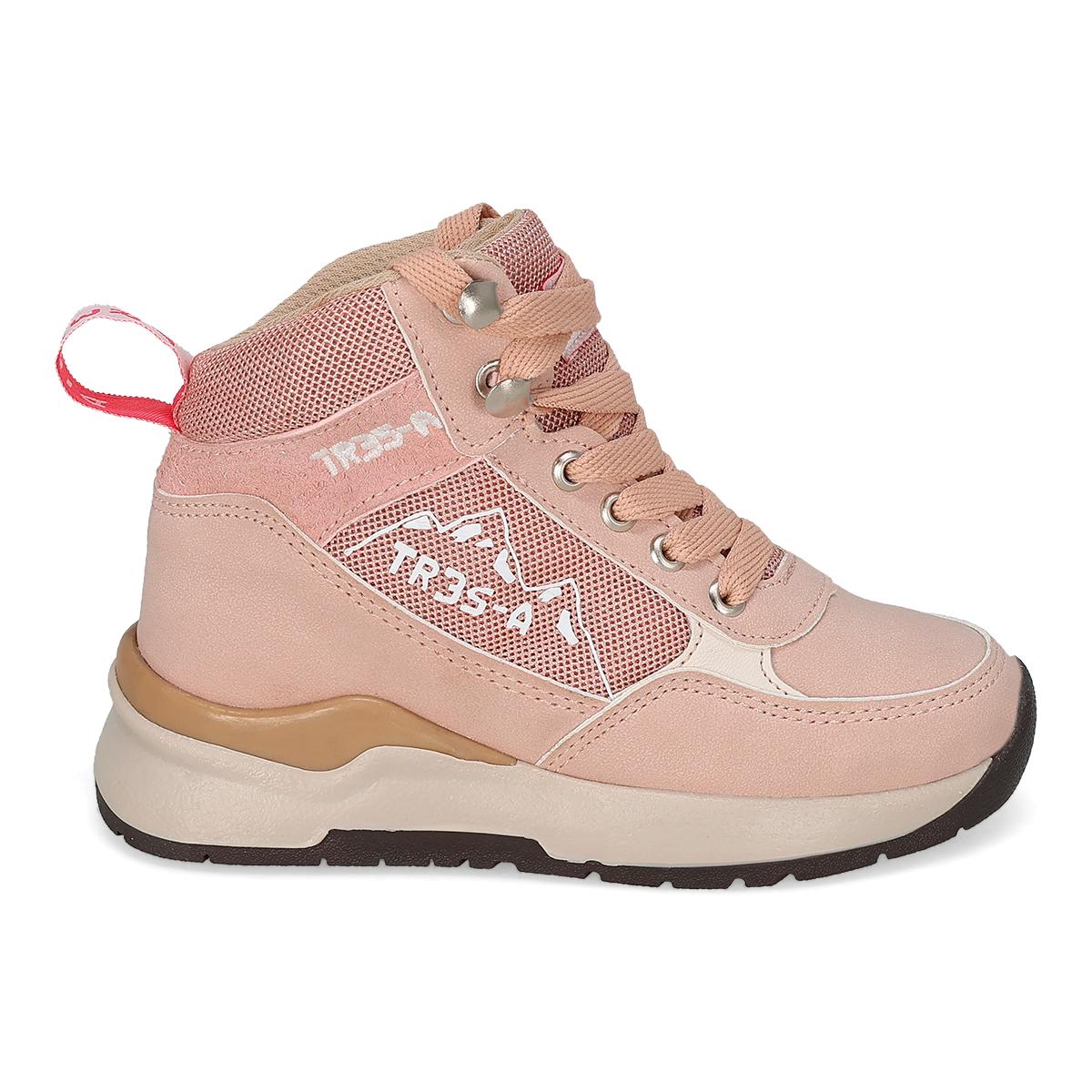 BOTA HIKING INFANTIL TRES-A 2198 ROSA RICH -OFERTA
