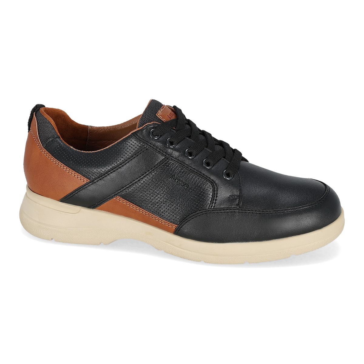 CONFORT HOMBRE ARMY'S 2480 NEGRO/CAMEL-OUTLET