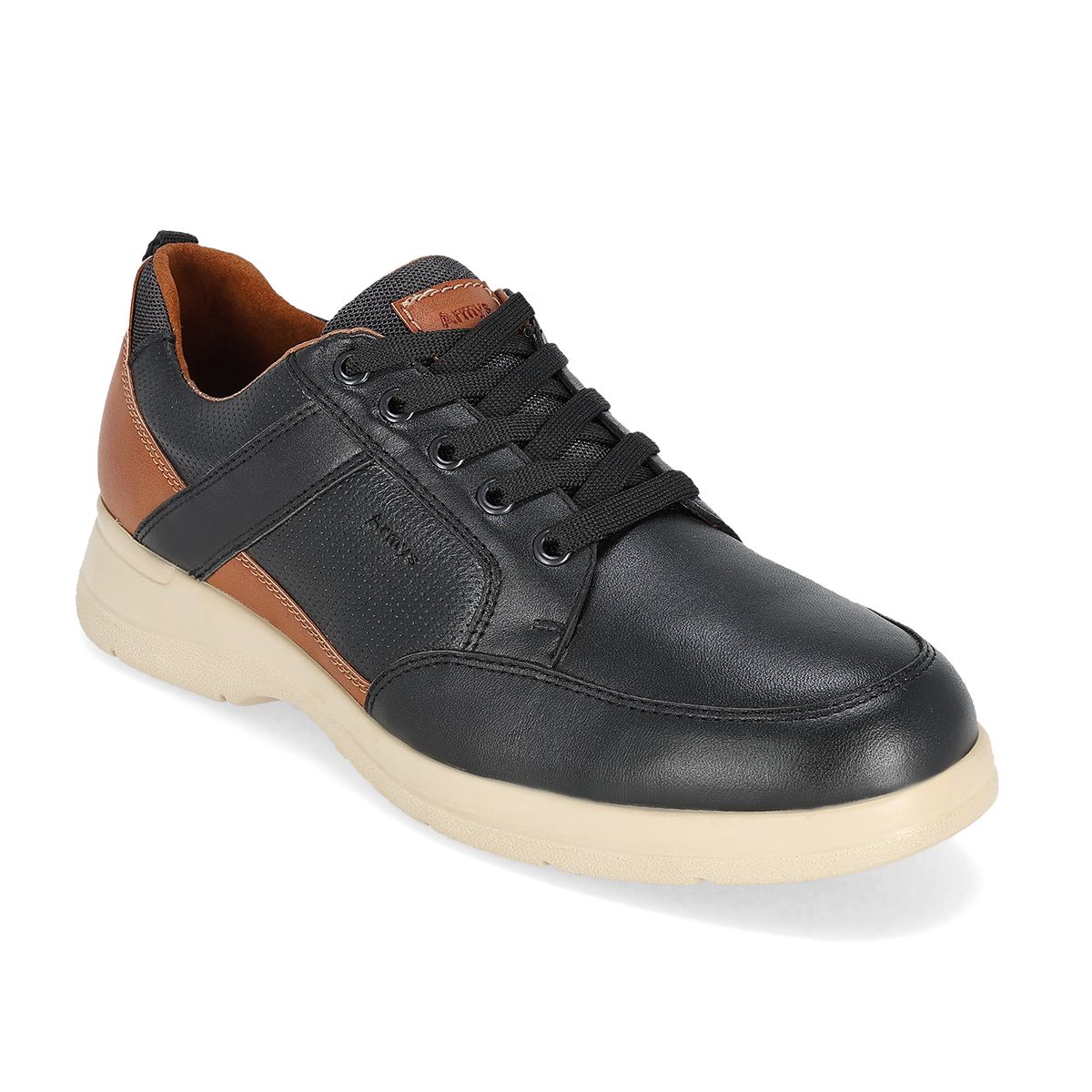 CONFORT HOMBRE ARMY'S 2480 NEGRO/CAMEL-OUTLET