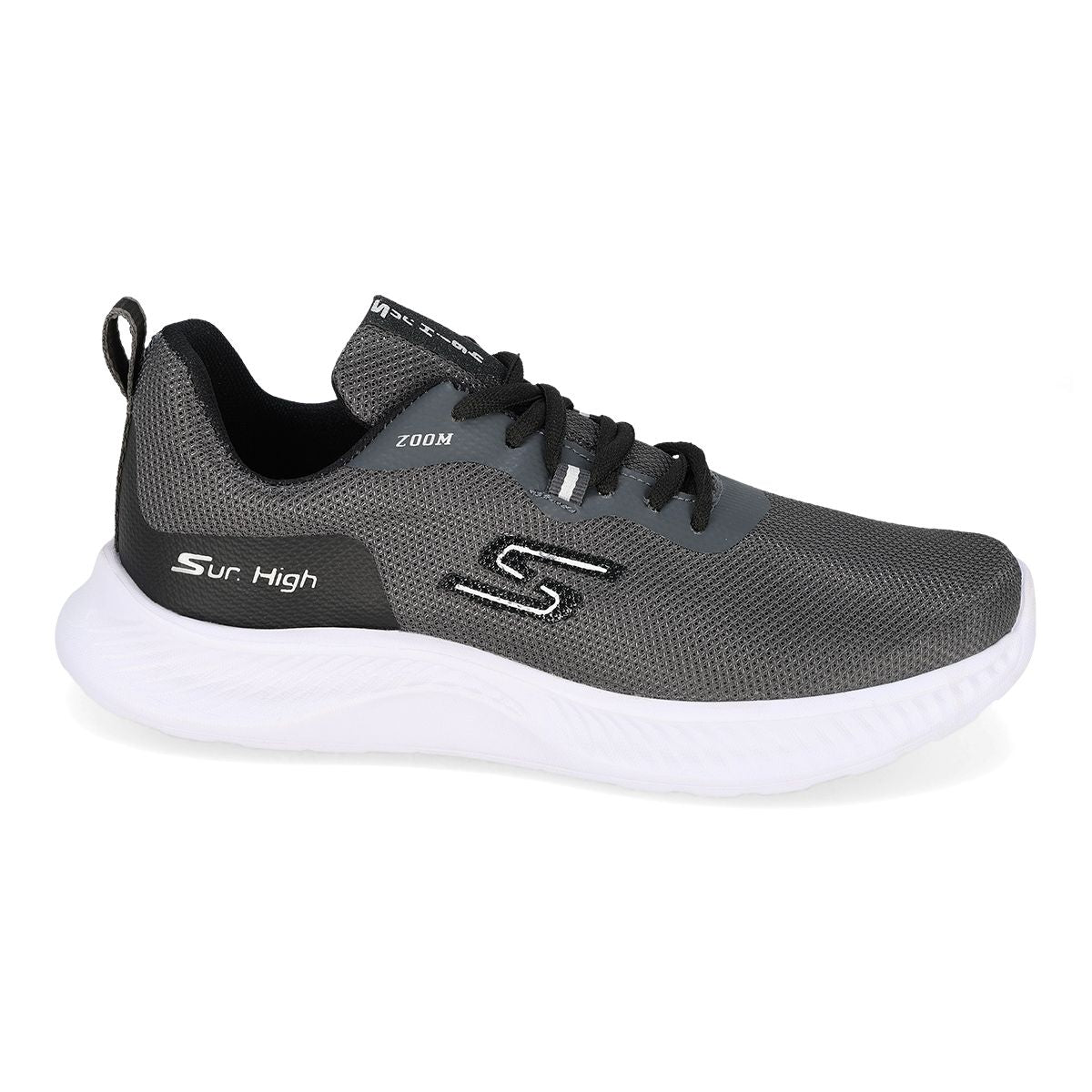 DEPORTIVO MUJER SUR HIGH 125 OXFORD/NEGRO/BLANCO-OUTLET