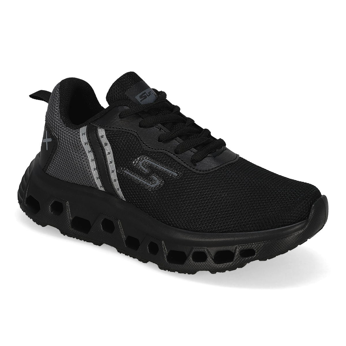 DEPORTIVO INFANTIL SUR HIGH 1000 NEGRO/NEGRO-OFERTA