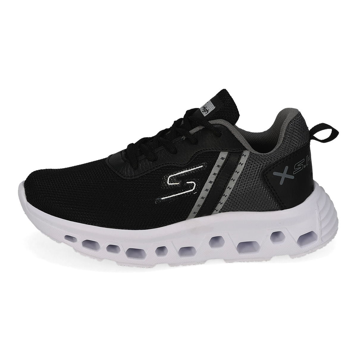 DEPORTIVO INFANTIL SUR HIGH 1000 NEGRO/BLANCO-OUTLET