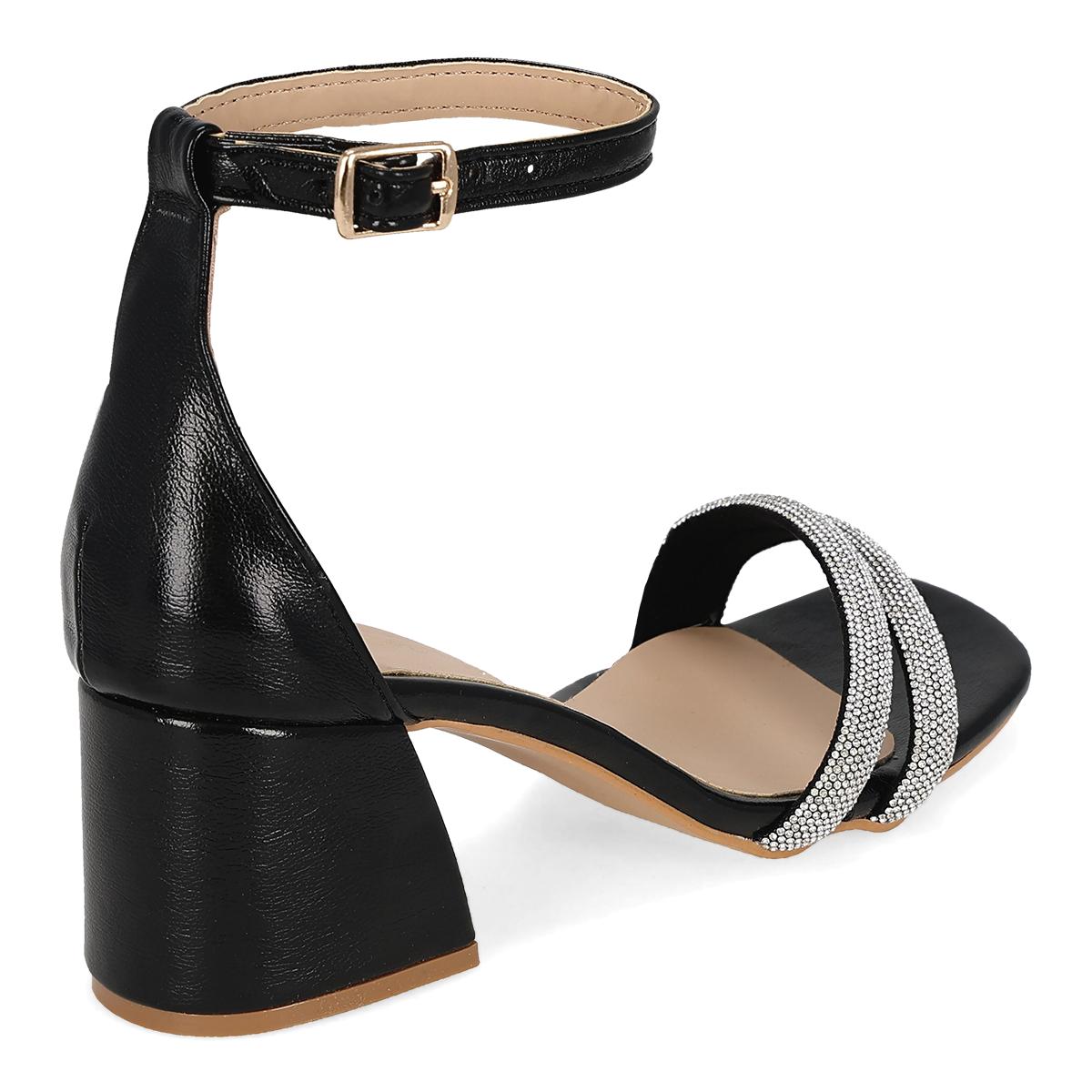 ZAPATILLA DE FIESTA MUJER LONGORIA 7019 NEGRO-OFERTA