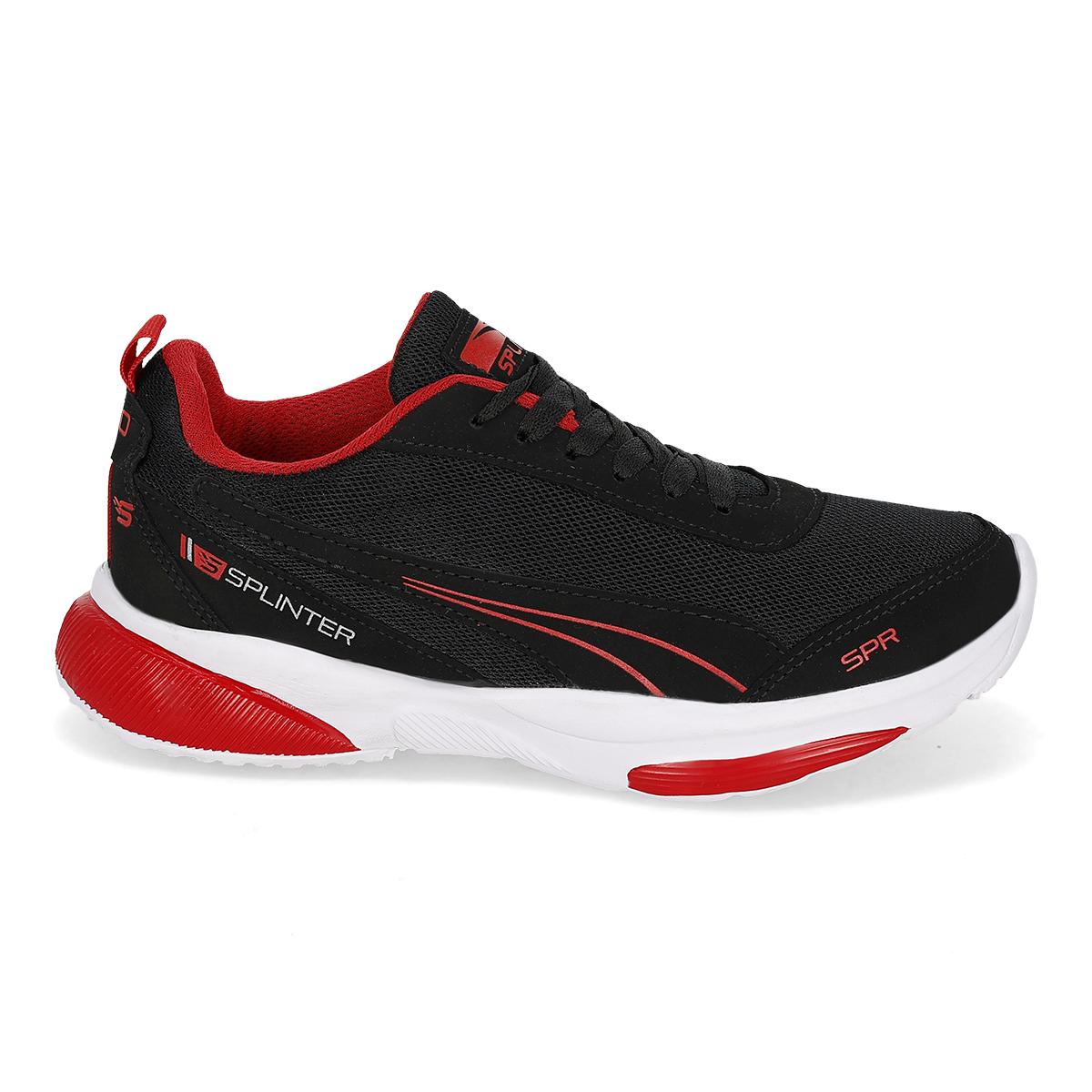 DEPORTIVO INFANTIL SPLINTER 070 NEGRO/ROJO-OFERTA