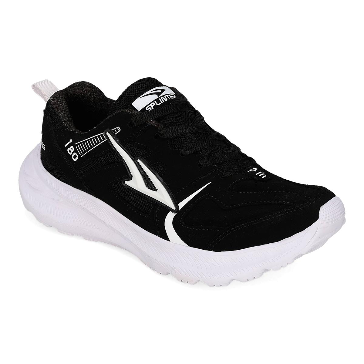DEPORTIVO INFANTIL SPLINTER 180 NEGRO/BLANCO