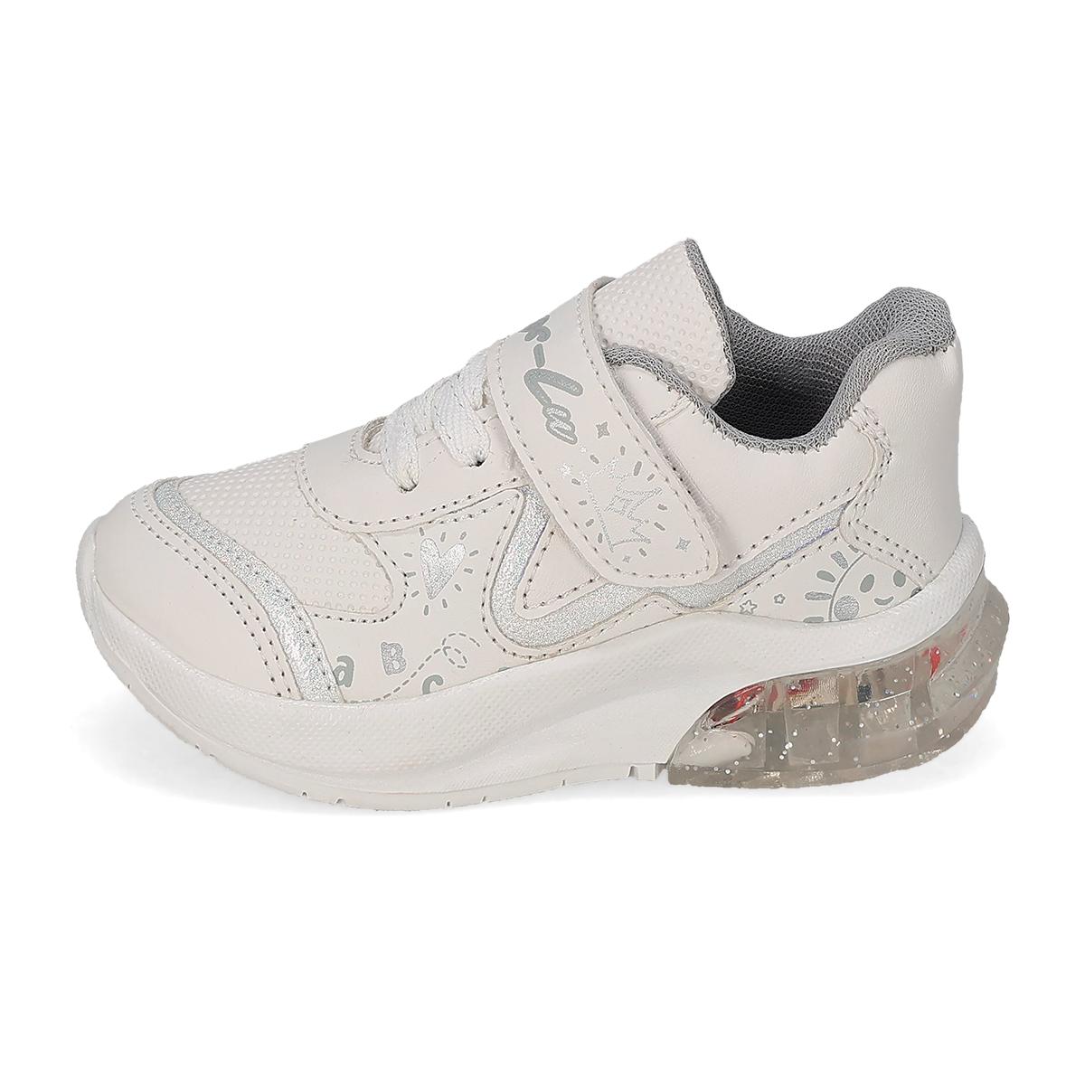 LUCES LED INFANTIL KINGS-LU 1696-F BLANCO/PLATA