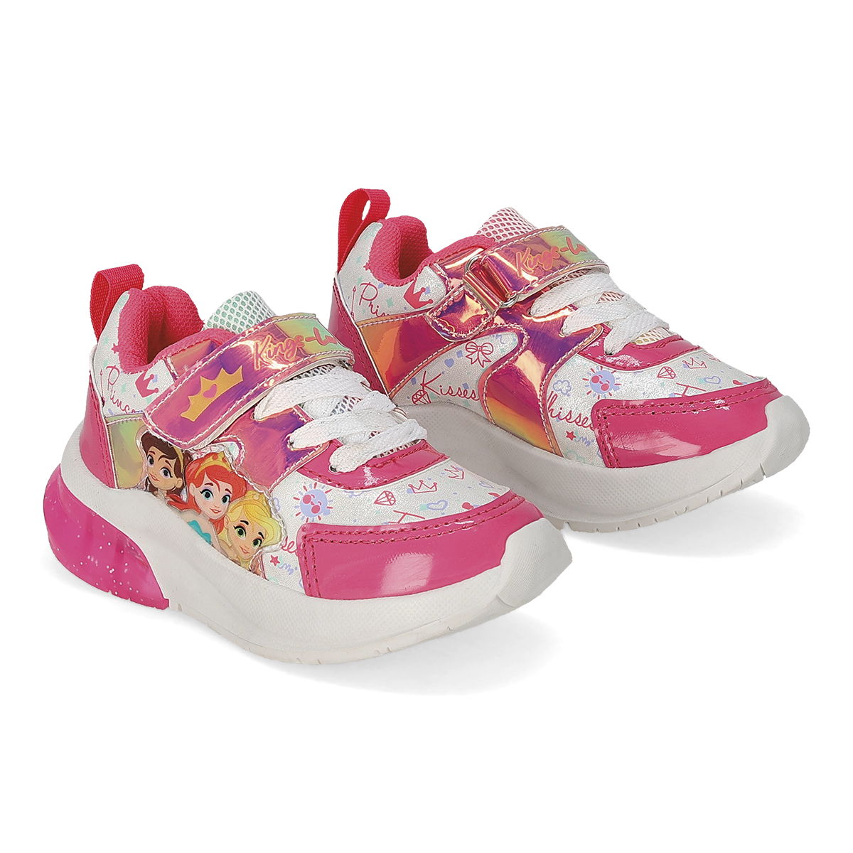 LUCES LED INFANTIL KINGS-LU 1705-F BLANCO/FIUSHA -OFERTA