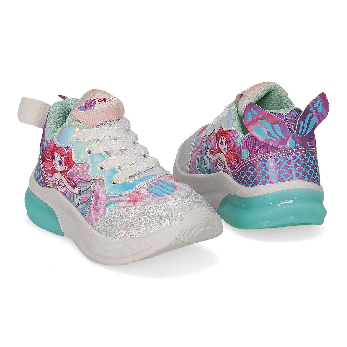 LUCES LED INFANTIL KINGS-LU 1721-F LILA/MENTA