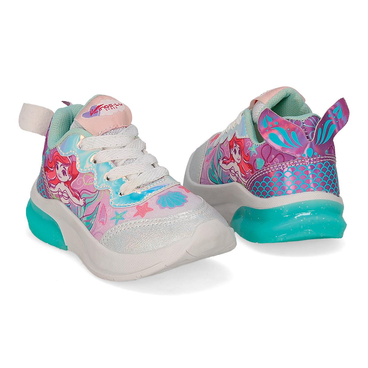 LUCES LED INFANTIL KINGS-LU 1721-F LILA/MENTA -OFERTA