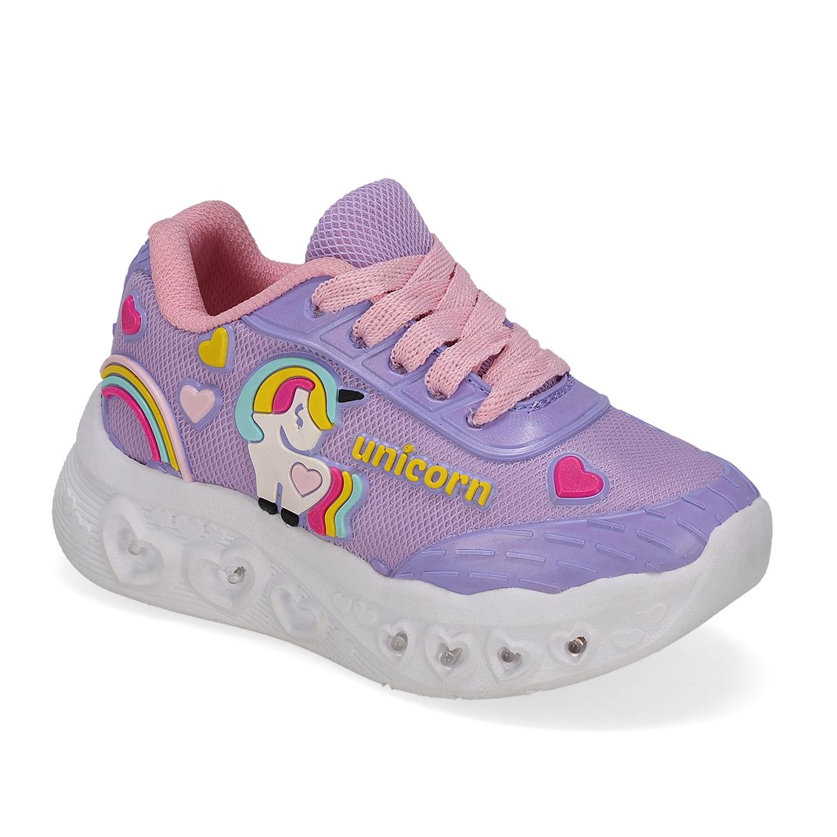 LUCES LED INFANTIL PIYINS 002 LILA/ROSA/UNICORNIO-OUTLET