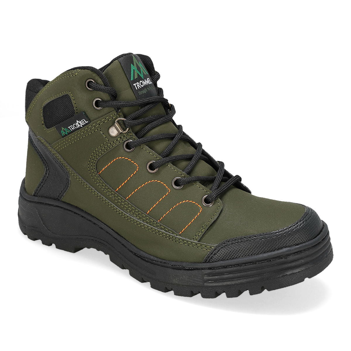 BOTA HIKING HOMBRE TROMMEL 011 VERDE MILITAR