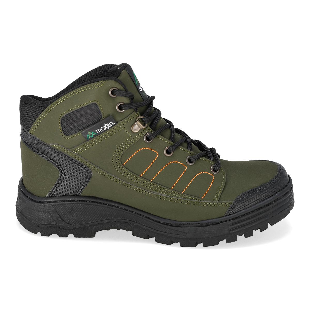 BOTA HIKING HOMBRE TROMMEL 011 VERDE MILITAR