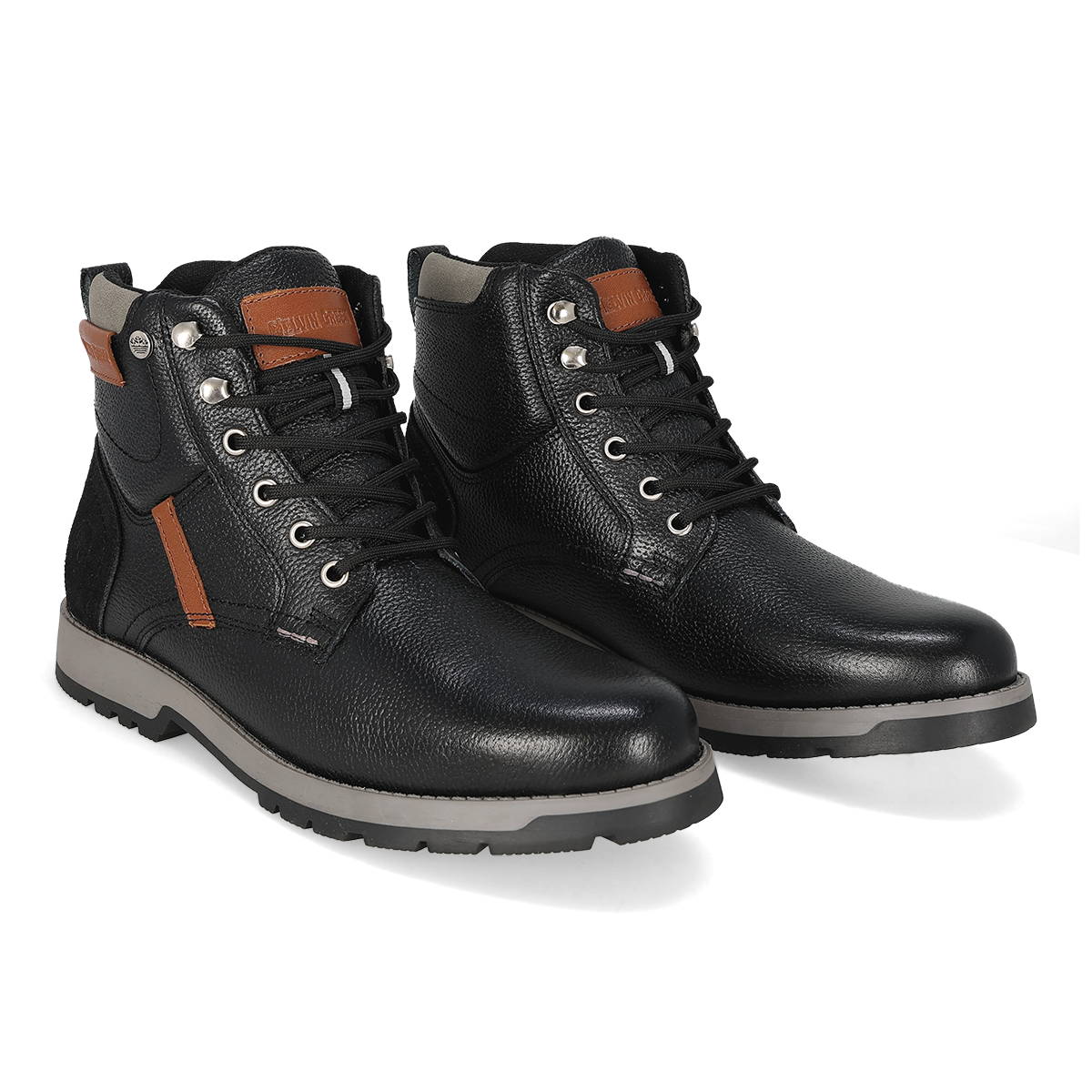 BOTA CASUAL HOMBRE MELVIN GREEN 2003 NEGRO