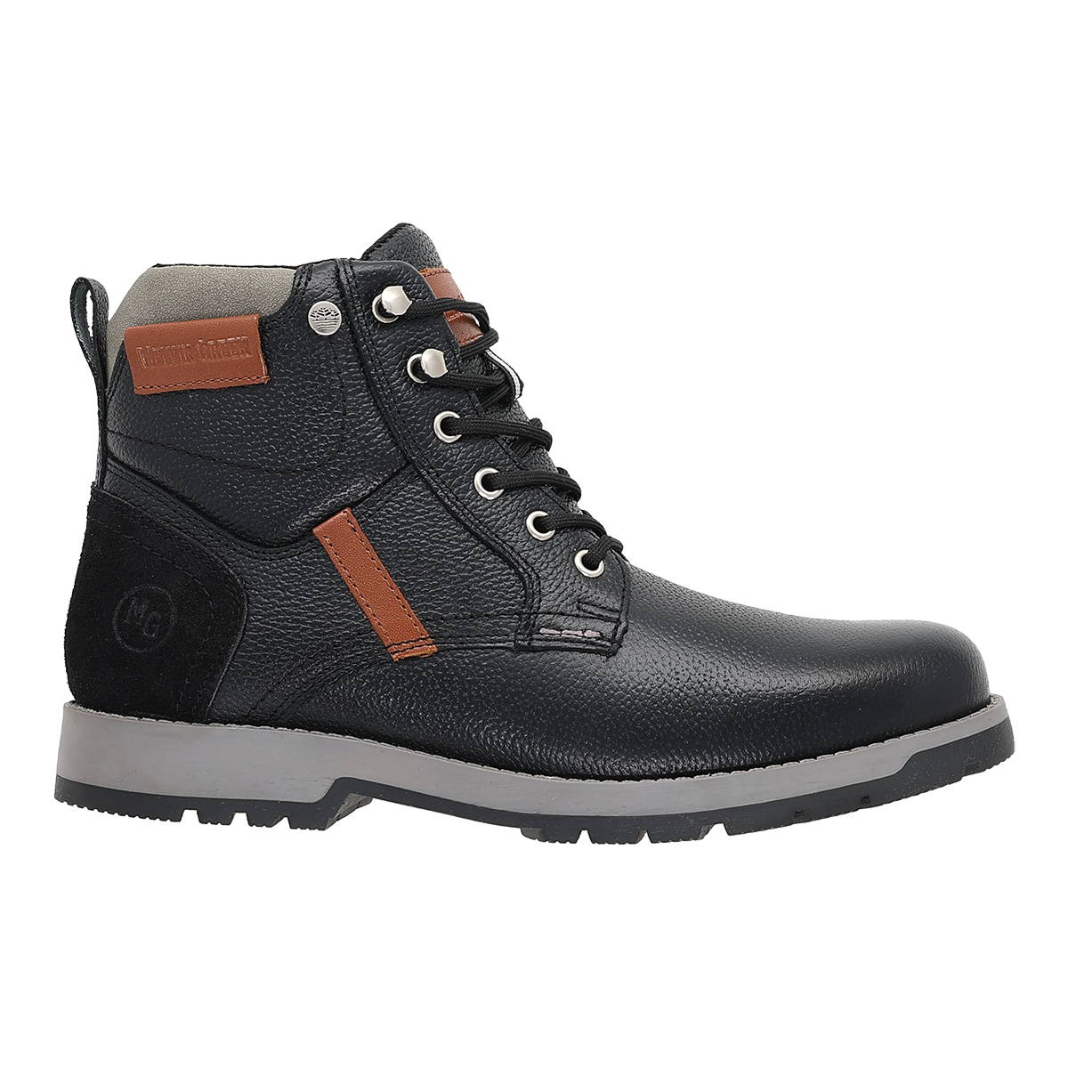 BOTA CASUAL HOMBRE MELVIN GREEN 2003 NEGRO
