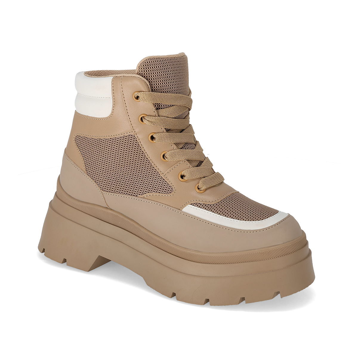 BOTA CASUAL MUJER SUZUKI 577J-24 BEIGE-OUTLET