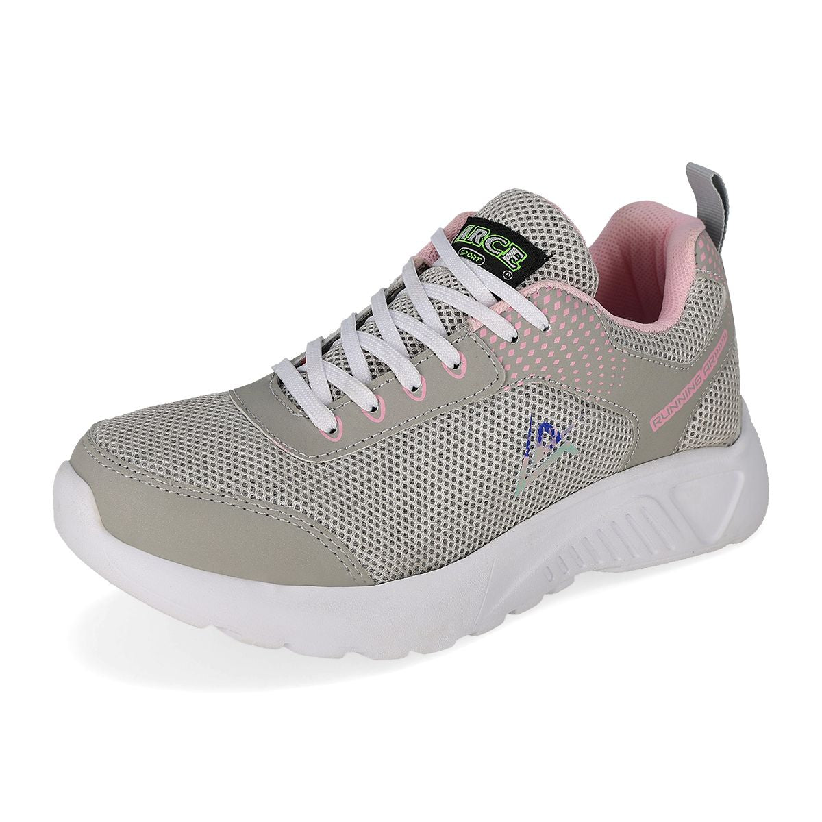 DEPORTIVO MUJER ARCE AR GRIS/ROSA-PV25