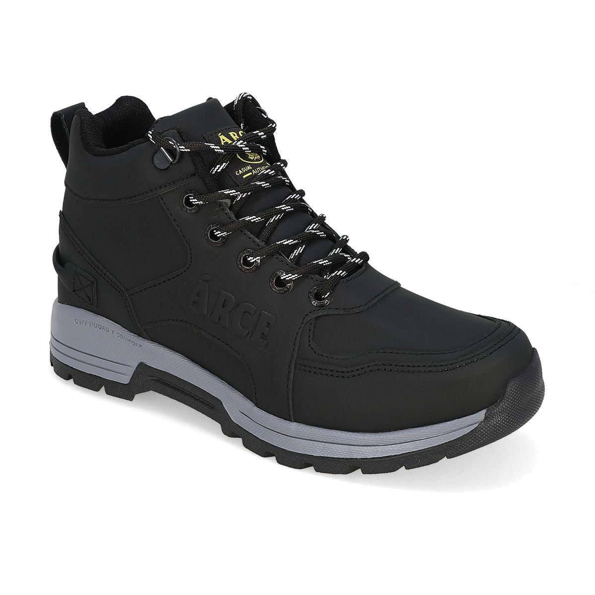 BOTA HIKING HOMBRE ARCE STRONG NEGRO