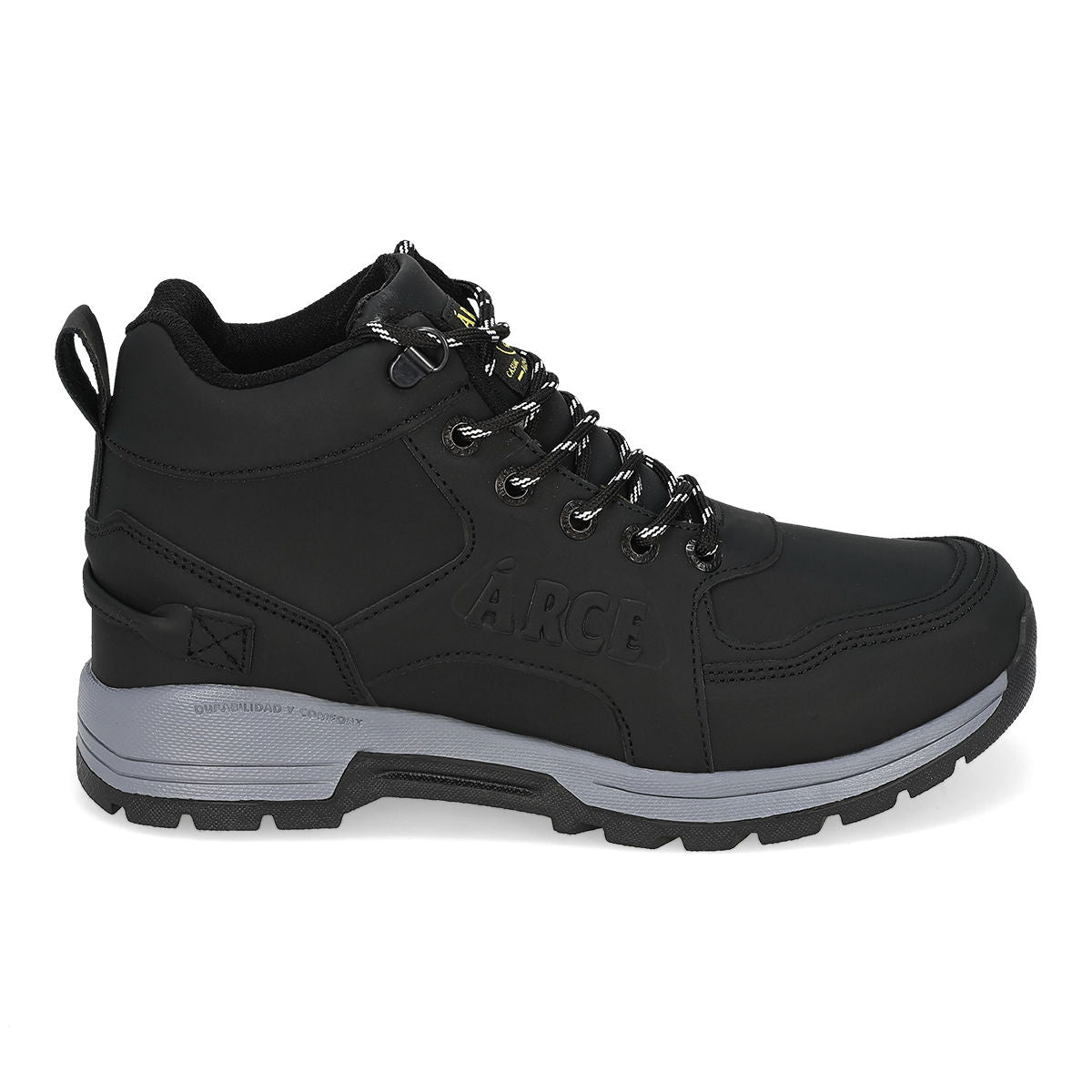 BOTA HIKING HOMBRE ARCE STRONG NEGRO