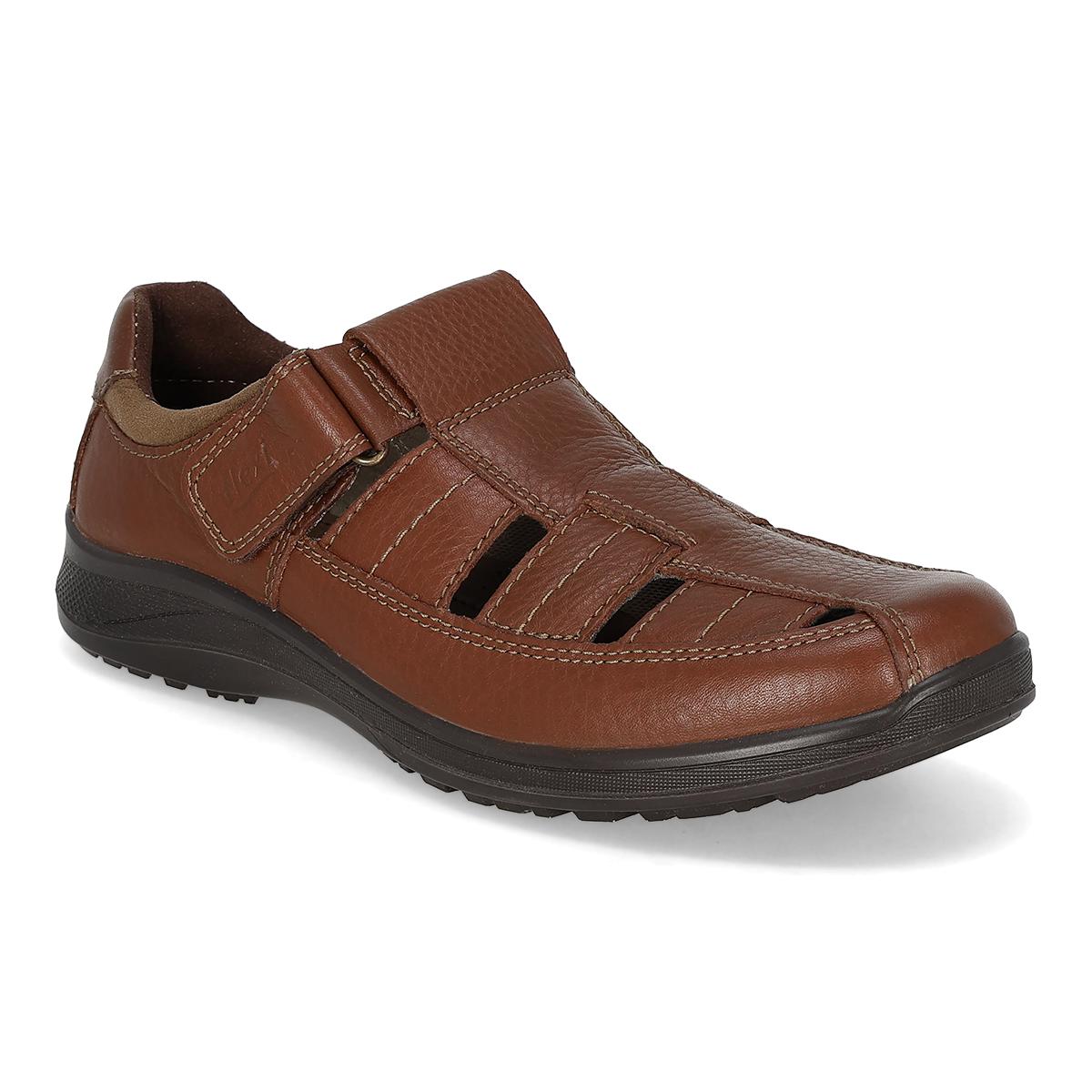 HUARACHE HOMBRE FLEXI CABALLERO 50807 TAN