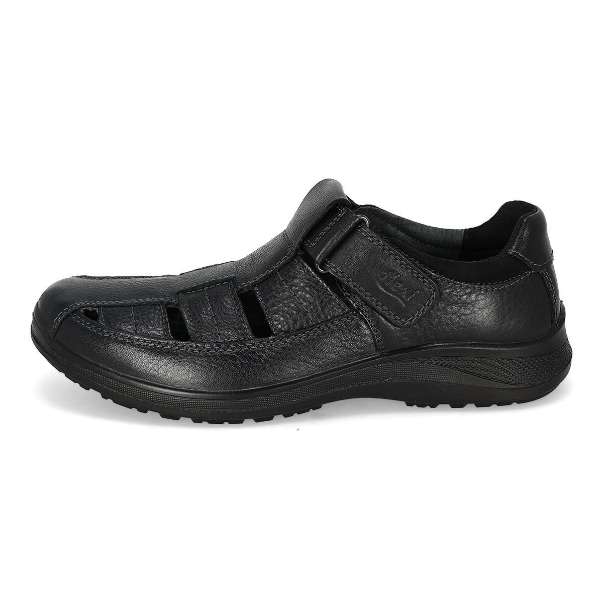 HUARACHE HOMBRE FLEXI CABALLERO 50807 NEGRO-OFERTA