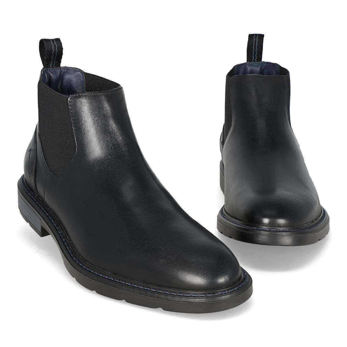 BOTIN CASUAL HOMBRE FLEXI CABALLERO 419406 NEGRO-OFERTA