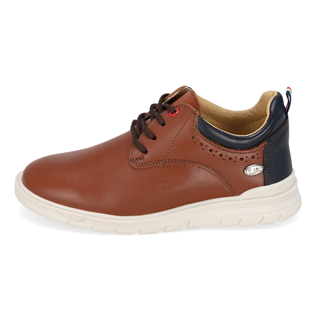 CASUAL INFANTIL RUDITOS JOE 9000 CAFE/AZUL-PV25