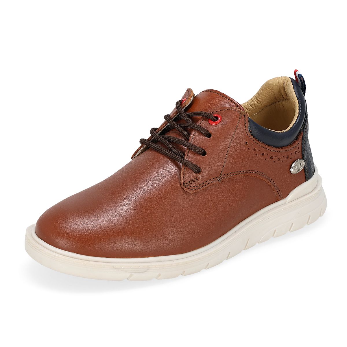 CASUAL INFANTIL RUDITOS JOE 9000 CAFE/AZUL-PV25