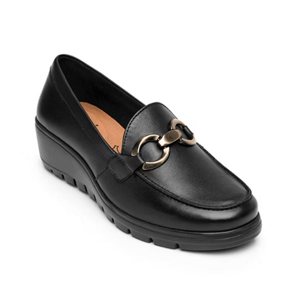 DESCANSO CASUAL MUJER FLEXI DAMA 104830 NEGRO -OFERTA