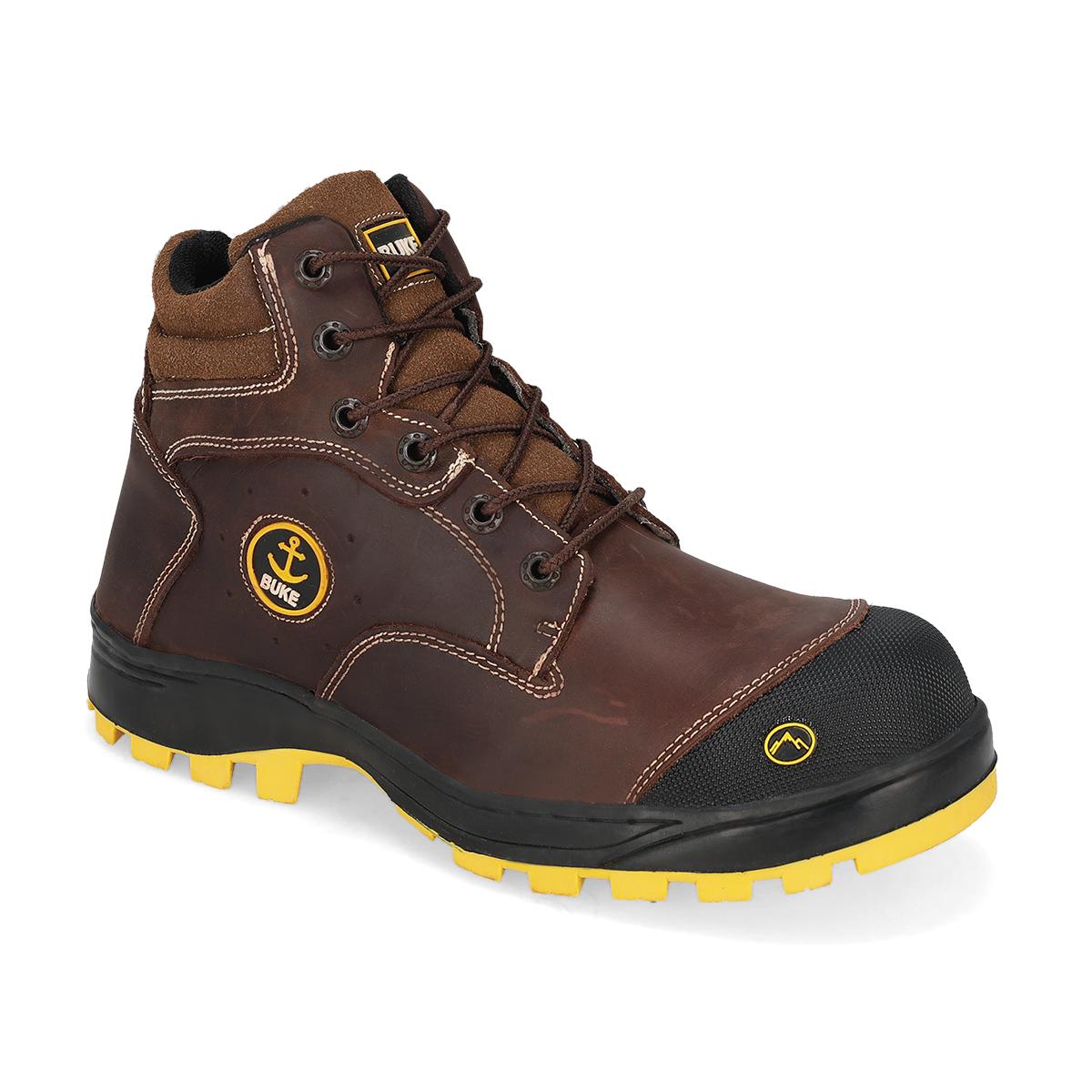 BOTA CASCO DE ACERO HOMBRE BUKE 091 CRAZY CHOCOLATE