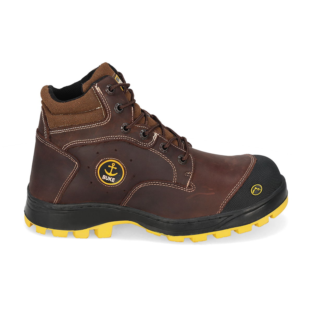 BOTA CASCO DE ACERO HOMBRE BUKE 091 CRAZY CHOCOLATE