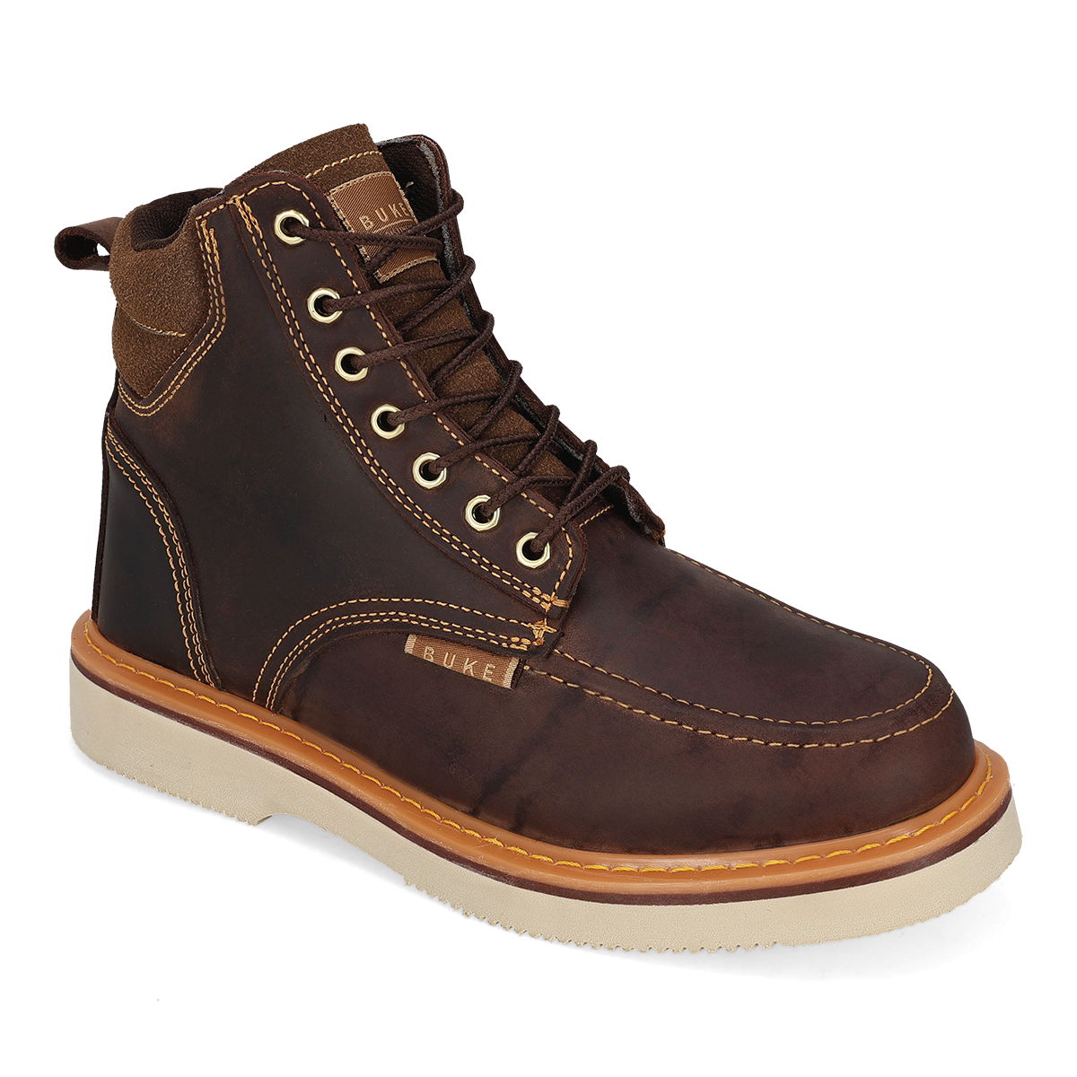 BOTA DE TRABAJO HOMBRE BUKE 2130 CHOCOLATE