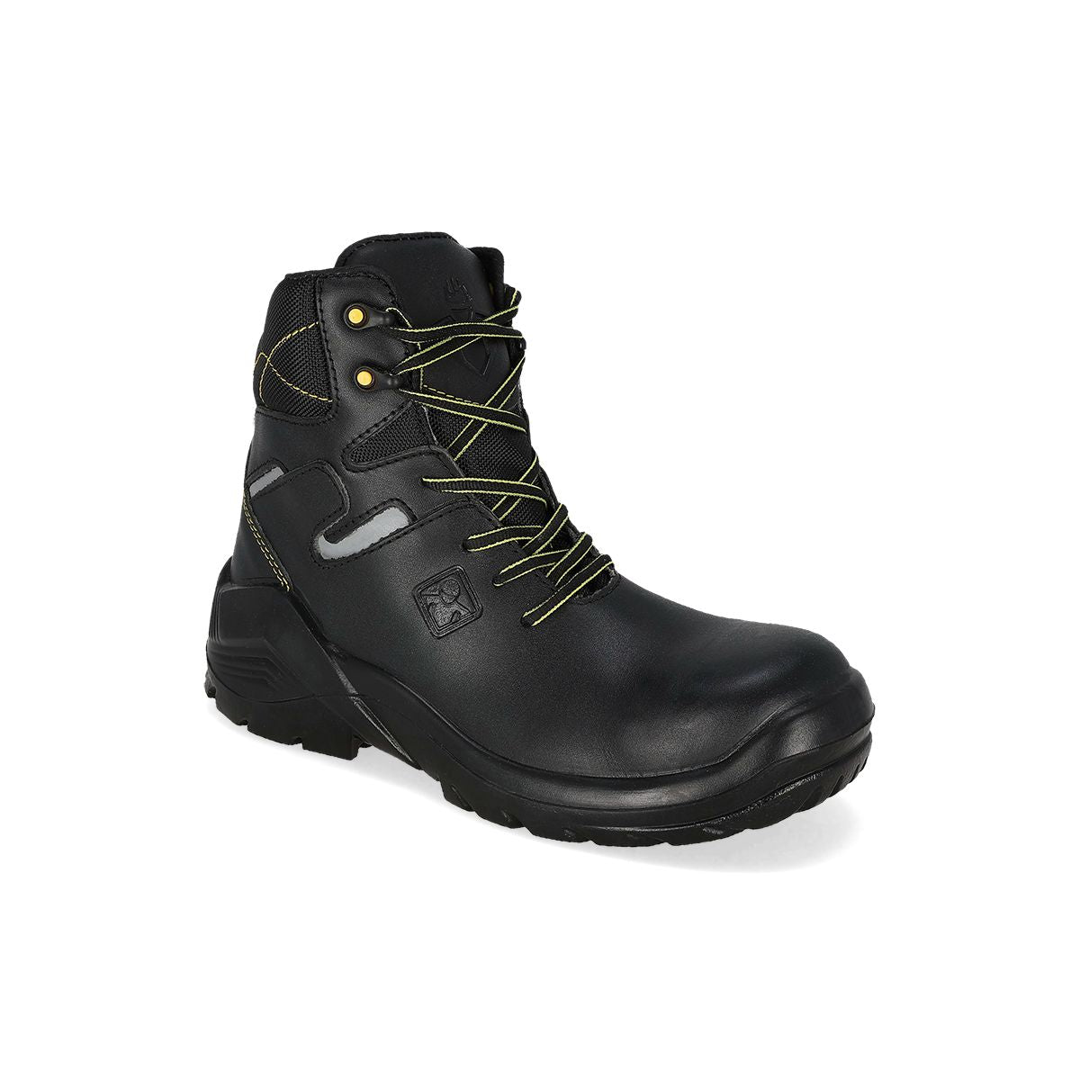 BOTA CASCO DIELECTRICO HOMBRE PMA 3200 NEGRO/AMARILLO-OUTLET