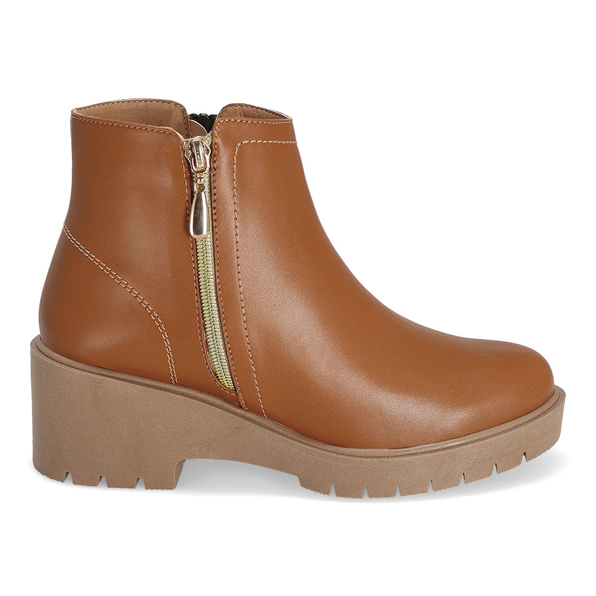 BOTA CASUAL MUJER MANHATTAN SHOES 1500 CAMEL -OUTLET