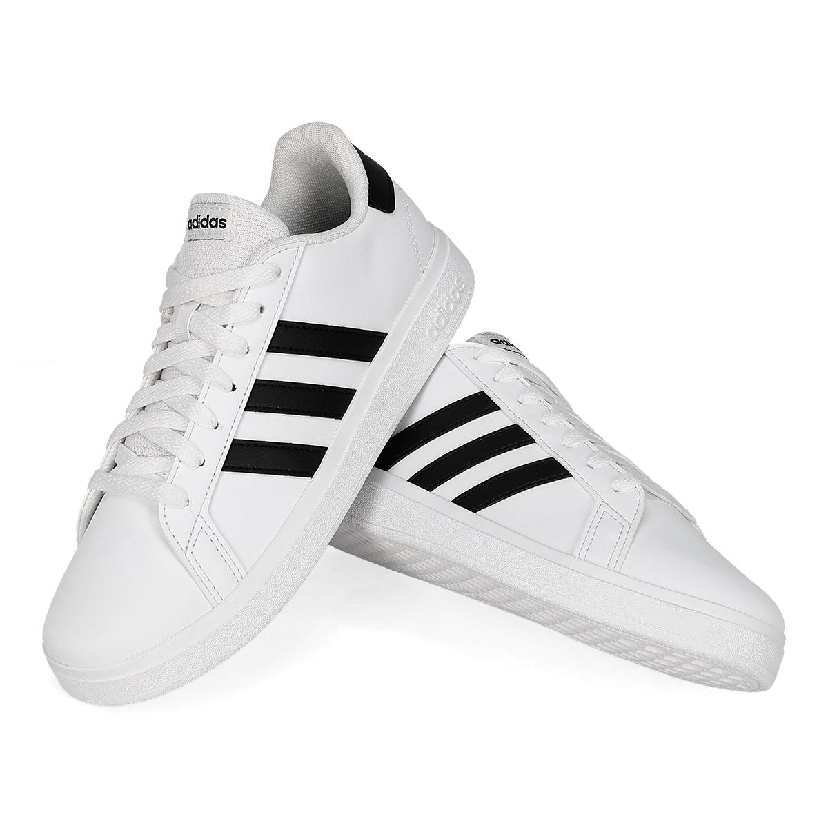 URBANO MUJER ADIDAS GW6511 BLANCO/NEGRO-OFERTA