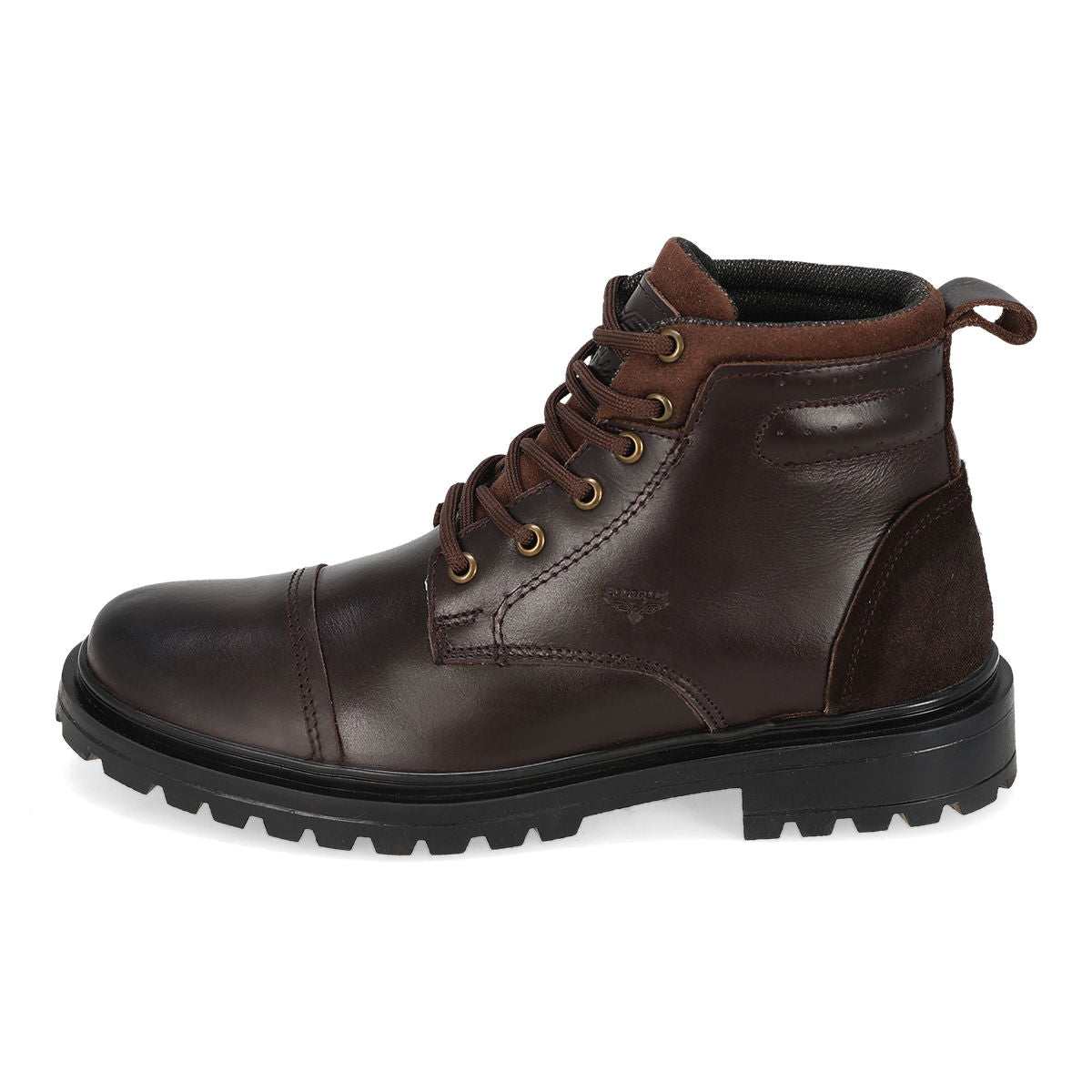BOTA CASUAL HOMBRE ECCOFLEX 8200 PULL UP CAFE