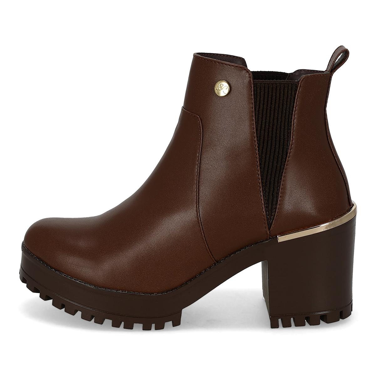 BOTIN TACON MUJER SUZY LOVE 1126 MADERA-OFERTA