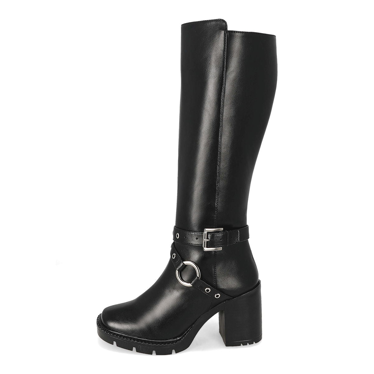 BOTA LARGA TACON MUJER SUZY LOVE 3503 NEGRO