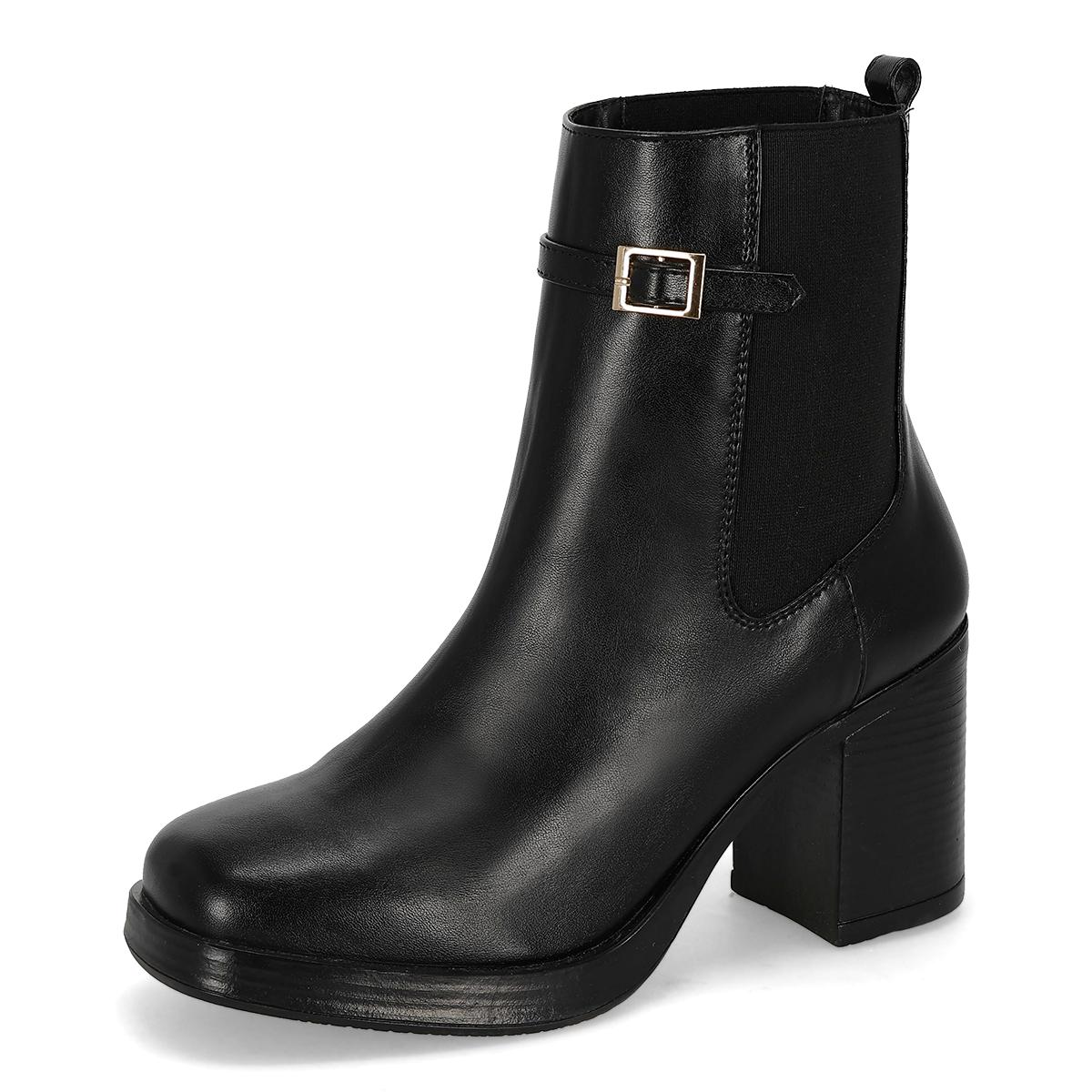 BOTIN TACON MUJER SUZY LOVE 9500 NEGRO-OFERTA