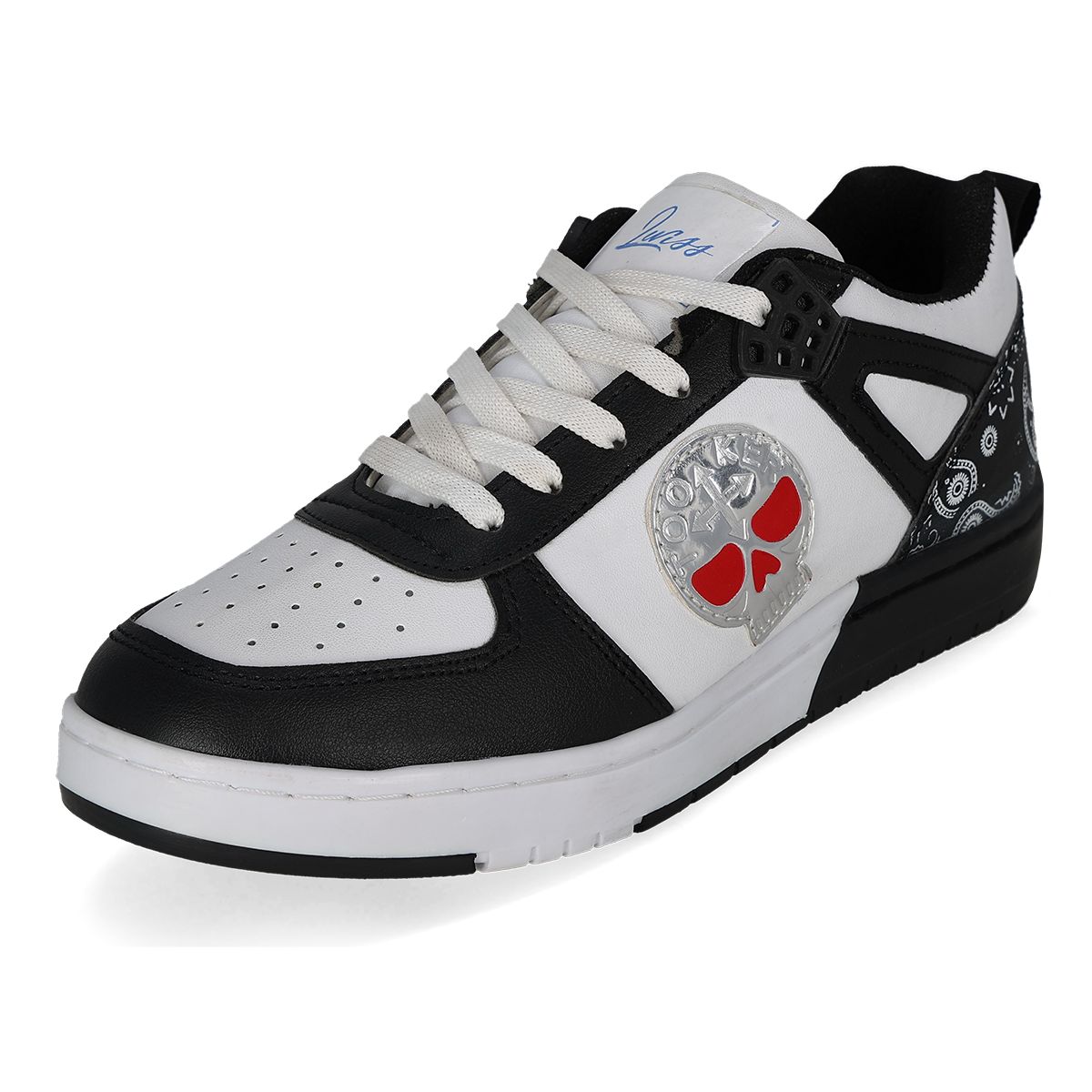 URBANO INFANTIL LWISS 084 BLANCO NEGRO-OUTLET