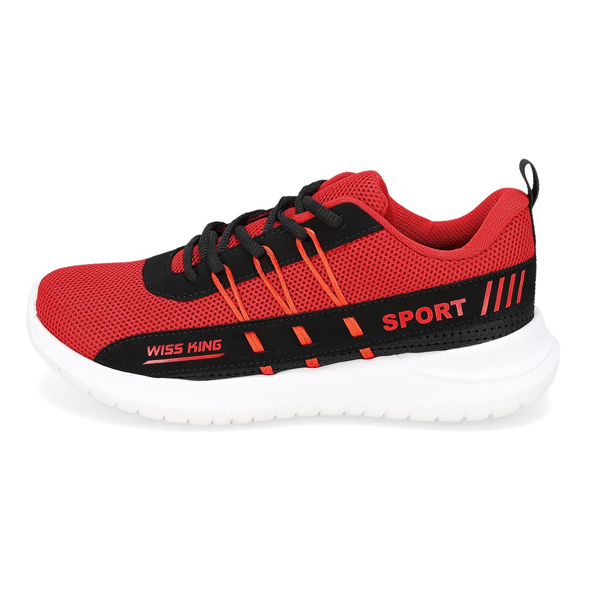DEPORTIVO INFANTIL LWISS 090 ROJO/NEGRO