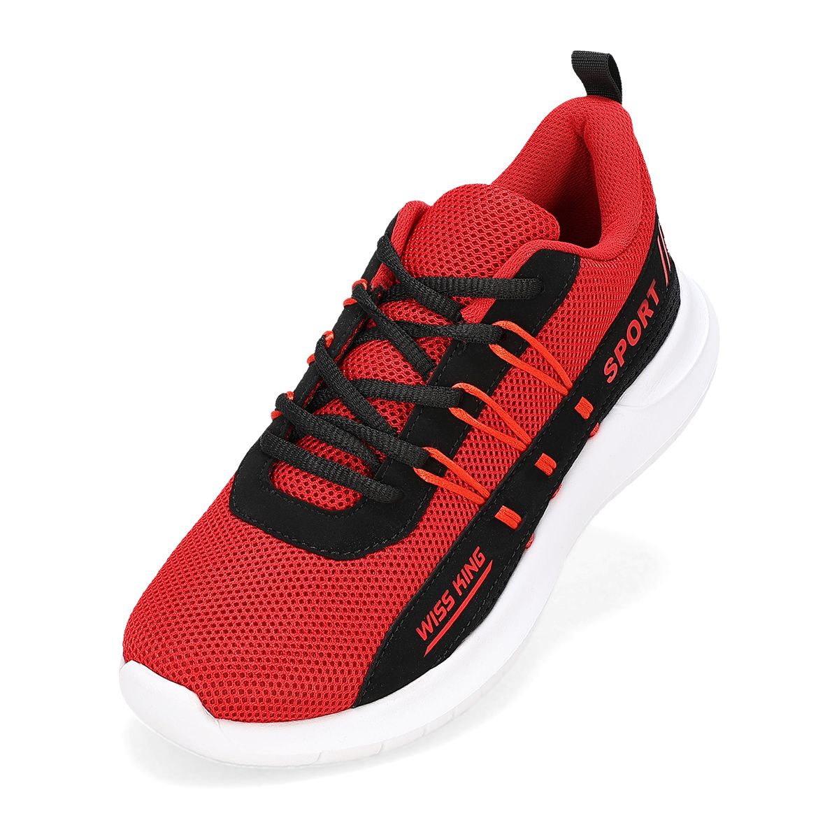 DEPORTIVO INFANTIL LWISS 090 ROJO/NEGRO