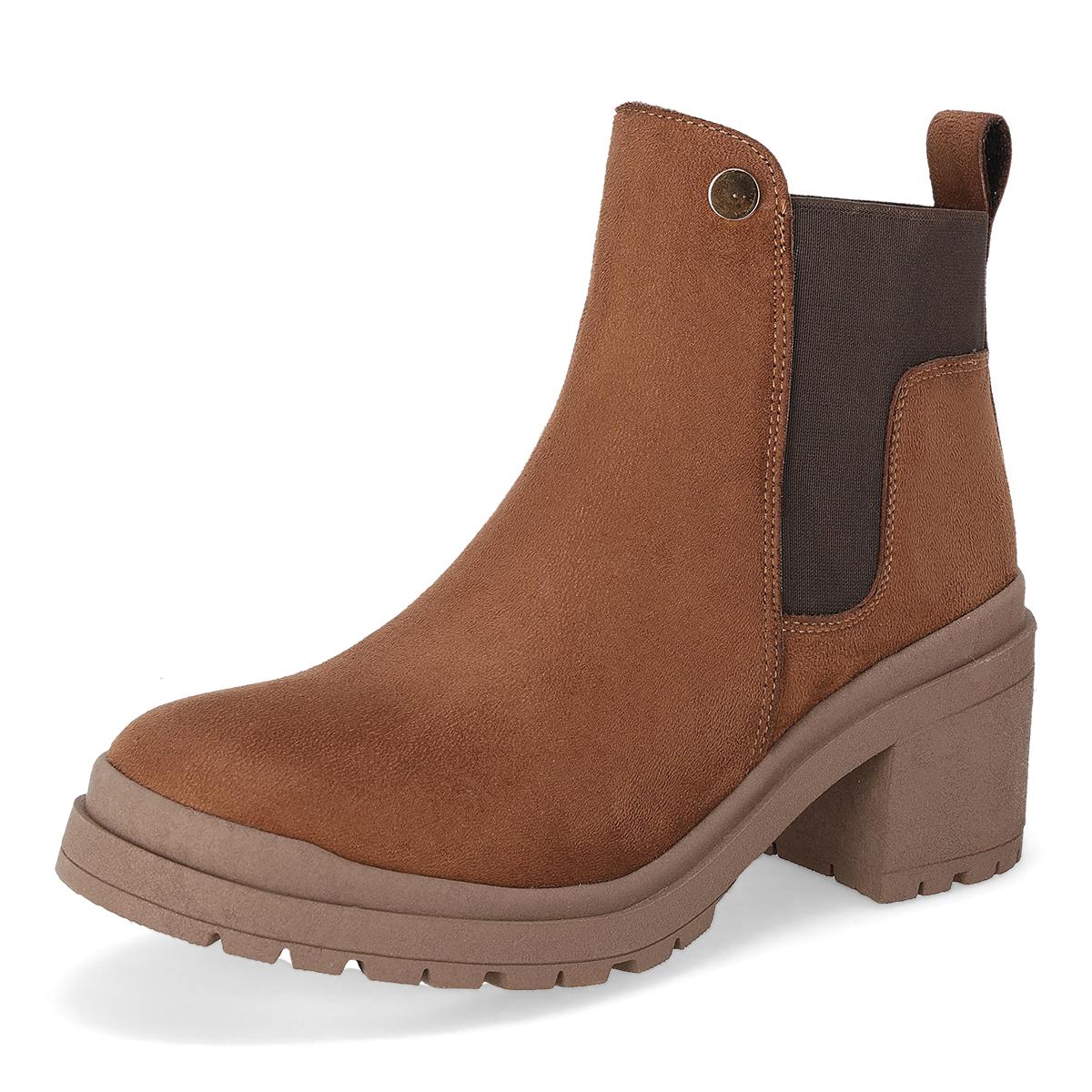 BOTIN TACON MUJER EXESSO 4082 MADERA-OFERTA