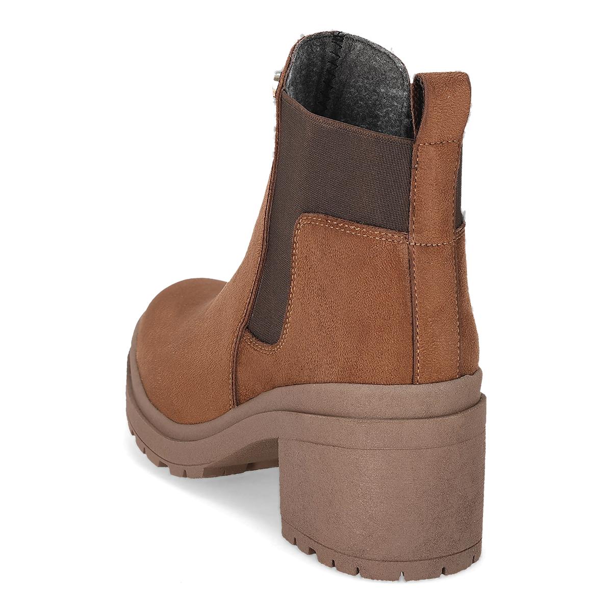 BOTIN TACON MUJER EXESSO 4082 MADERA
