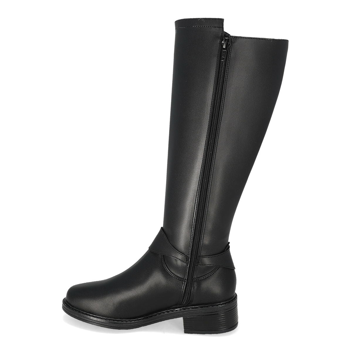 BOTA LARGA PISO MUJER EXESSO 6012 NEGRO