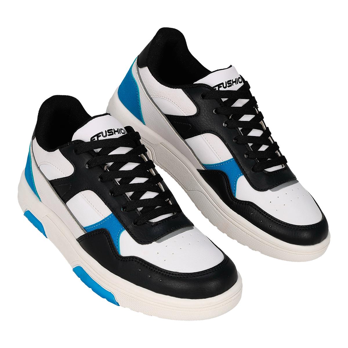 URBANO INFANTIL EFUSHION 330 BLANCO/NEGRO/AZUL REY