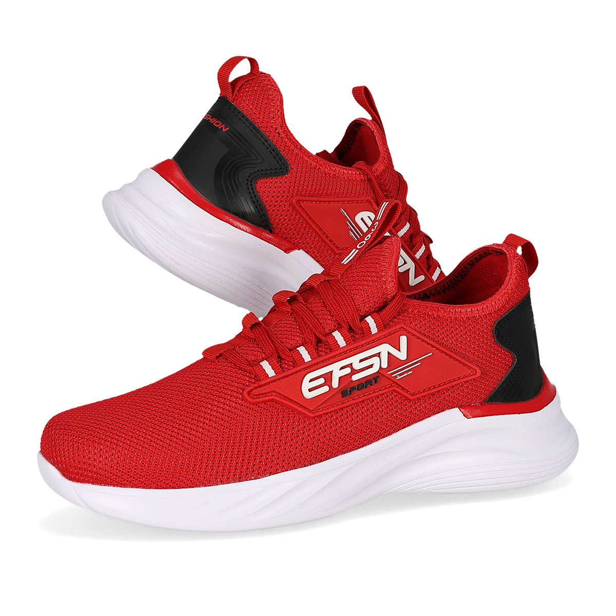 DEPORTIVO INFANTIL EFUSHION 360 ROJO/NEGRO