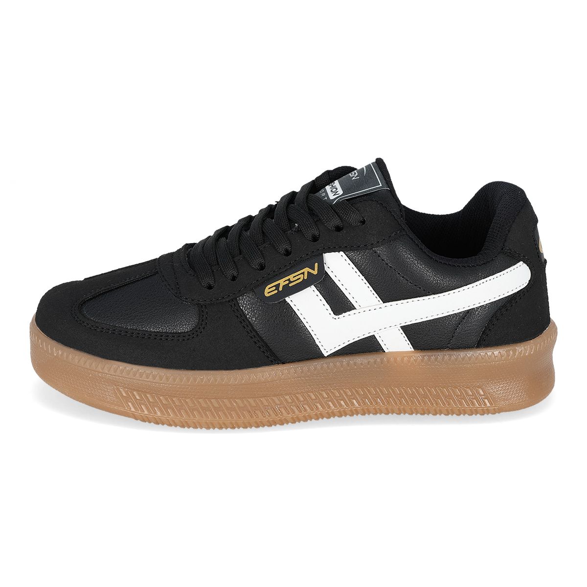 URBANO INFANTIL EFUSHION 522 NEGRO/BLANCO-OUTLET